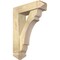 Ekena Millwork Olympic Arts and Crafts Rough Sawn Bracket w/ Offset Brace, Douglas Fir, 6"W x 20"D x 28"H BKT0604X20X28OLY03RDF - alternate 1